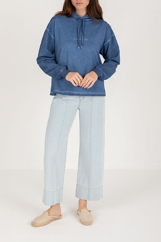 Sweater met Capuchon - Blauw