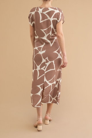 Midi-jurk - Beige