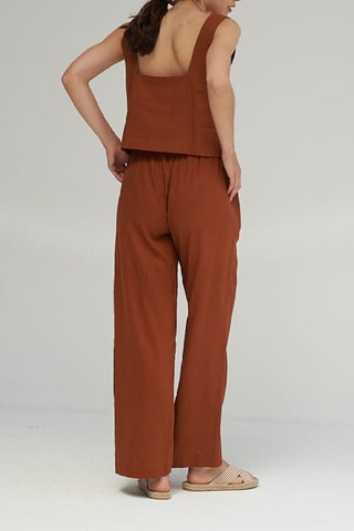 Linnen Broek - Bruin