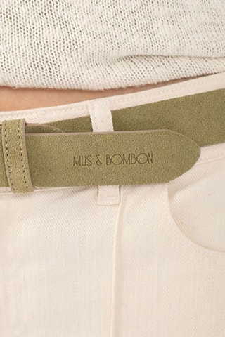 Leren Riem - Groen