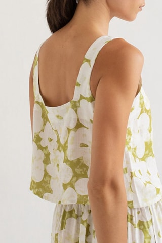 Mouwloze Top - Groen