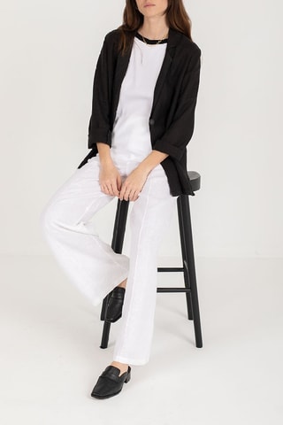 Linnen Broek - Wit