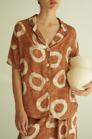 Blouse - Bruin