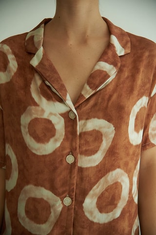 Blouse - Bruin