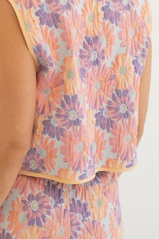 Mouwloos Dubbelzijdig Vest - Roze