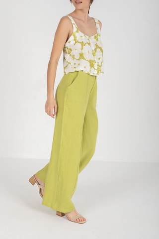 Linnen Broek - Groen