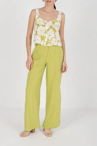 Linnen Broek - Groen