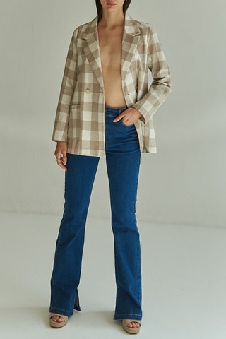 Jeans Flare Cut - Blauw