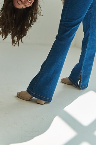 Jeans Flare Cut - Blauw