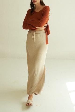 Lange Rok - Beige
