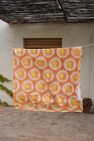 Telo bagno - 100 x 180 cm - Arancione