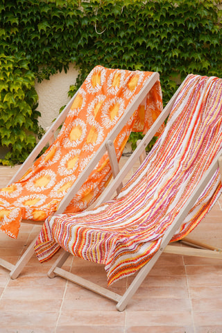 Telo bagno - 100 x 180 cm - Arancione
