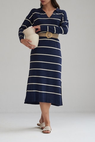 Trui-jurk - Blauw