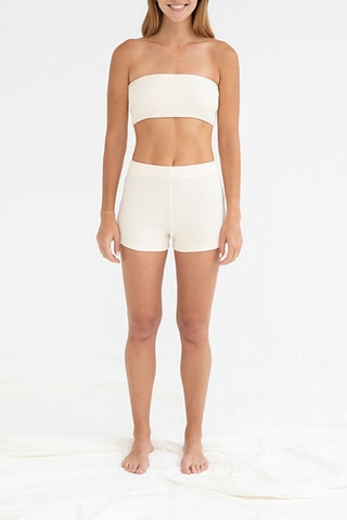 Short Hoge Taille - Blauw