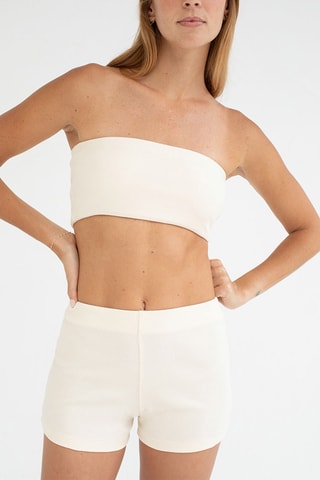 Short Hoge Taille - Blauw