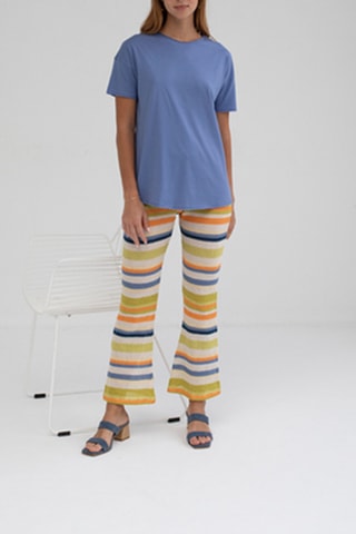 Broek Flare Cut - Groen