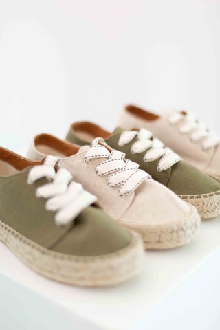 Hennep Wedge Sneakers - Beige