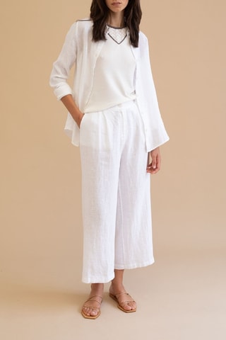 Mouwloze Top - Blauw