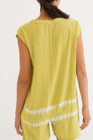 Biologisch Katoenen Playsuit - Blauw