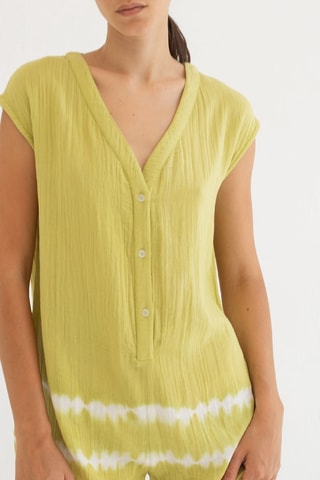 Biologisch Katoenen Playsuit - Blauw