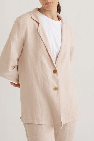 Linnen Blazer - Beige