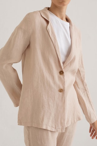 Linnen Blazer - Beige