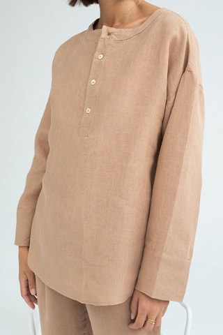 Linnen Blouse - Beige