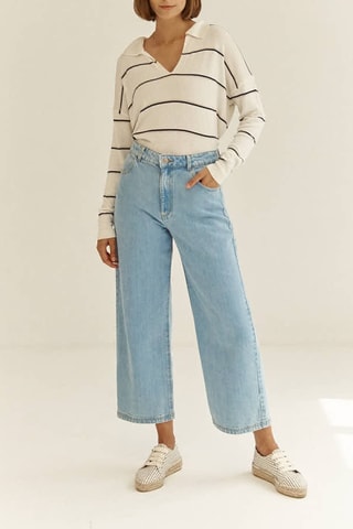 Rechte Broek - Blauw