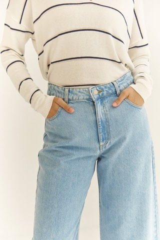 Rechte Broek - Blauw