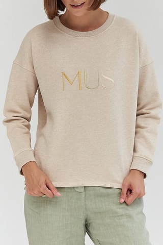 Biologisch Katoenen Sweater - Beige