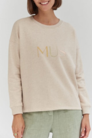 Biologisch Katoenen Sweater - Beige