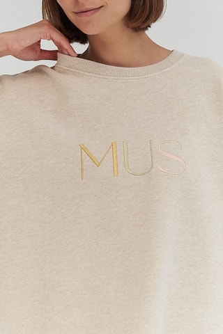 Biologisch Katoenen Sweater - Beige