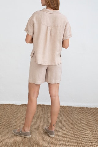 Linnen Blouse - Beige