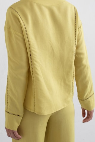 Linnen Blouse - Groen