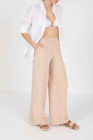 Linnen Broek - Beige