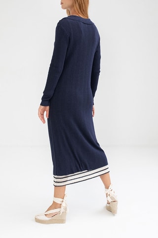 Lang Vest - Blauw