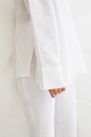 Linnen Blouse - Wit