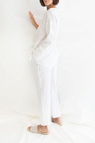 Linnen Blouse - Wit