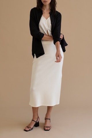 Biologisch Katoenen Midirok - Blauw