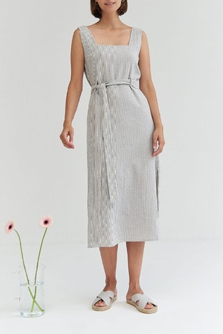 Mouwloze Midi-jurk - Blauw