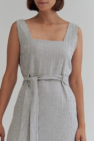Mouwloze Midi-jurk - Blauw