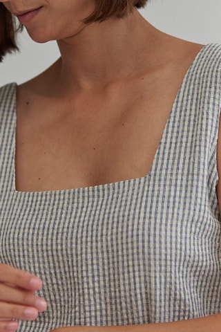 Mouwloze Midi-jurk - Blauw