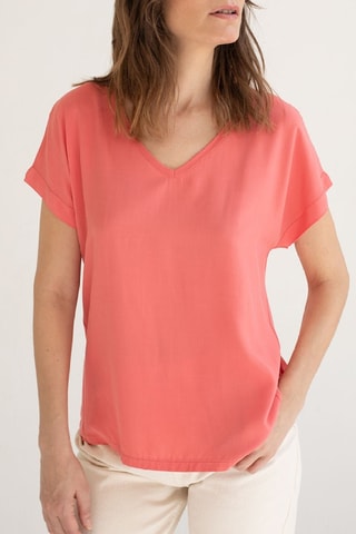 T-shirt - Koraalrood
