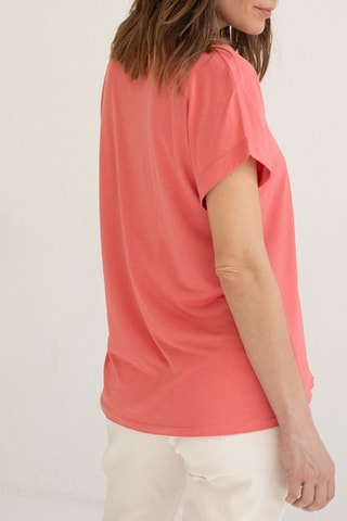 T-shirt - Koraalrood