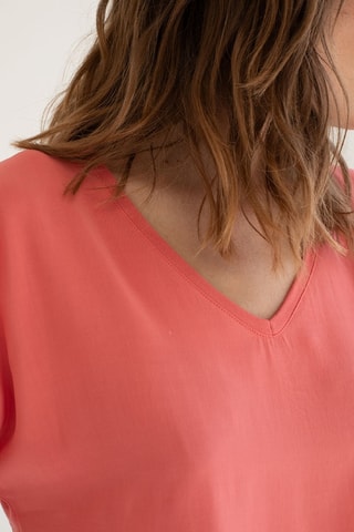 T-shirt - Koraalrood