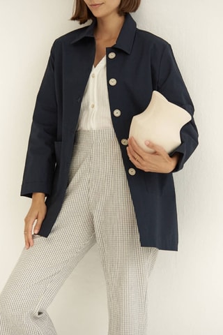 Trenchcoat - Blauw
