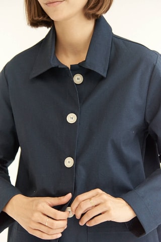 Trenchcoat - Blauw