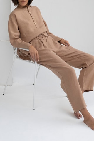 Linnen Broek - Beige