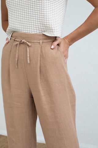 Linnen Broek - Beige