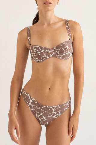 Bikini Hoge Taille - Beige